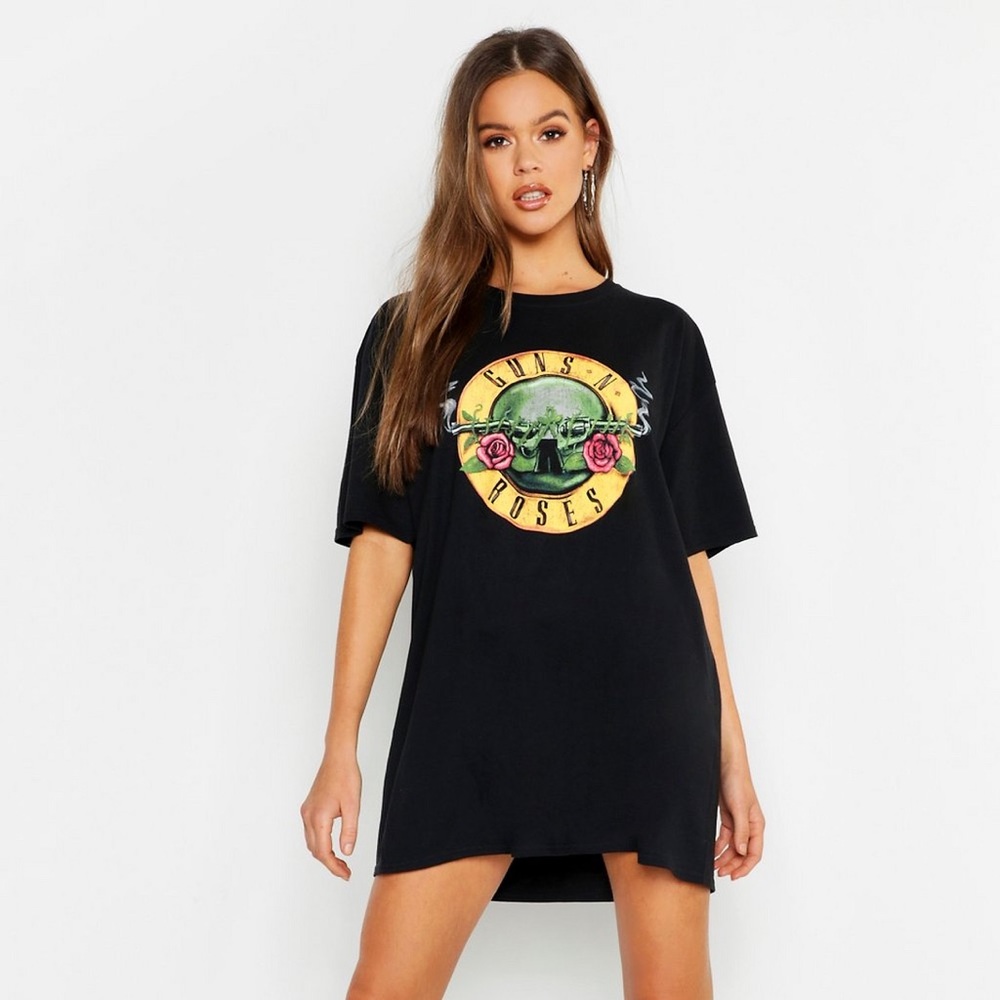 Guns N Roses tshirt dress